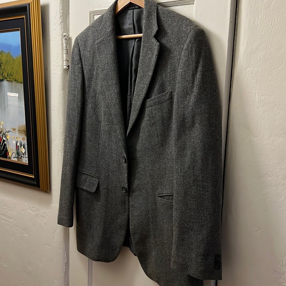 Banana Republic Grey Textured blazer